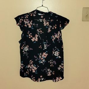 Flower Top Black